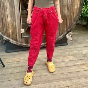 80s Crimson DEGUY High Waist Cloth Pants